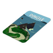 Dingle Peninsula Ireland Travel Vintag Magnet (Linke Seite)
