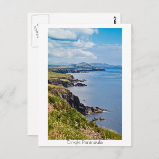 Dingle Peninsula Postkarte (Vorne/Hinten)