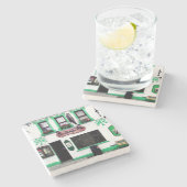 Dingle Pub, Dingle Ireland, Irish Pubs, Irish Pub Steinuntersetzer (Seitenansicht)