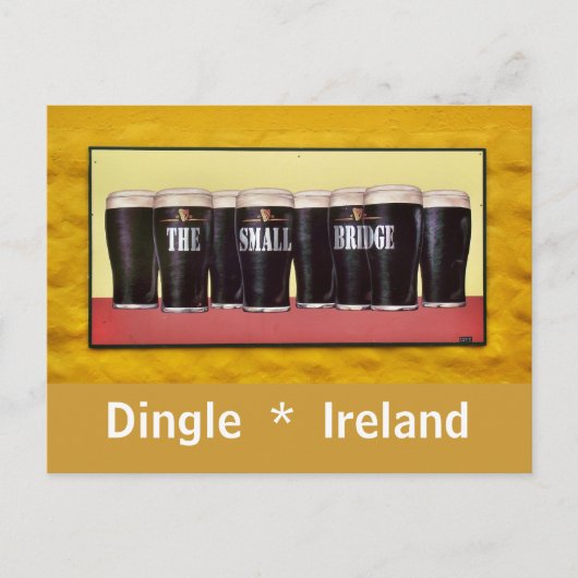 Dingle Pub Postcard Postkarte (Vorderseite)