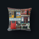 Dingle Pubs, Collage, Irish Kissen. Irland Kissen<br><div class="desc">Dingle Pubs,  Collage,  Irish Kissen. Irland</div>