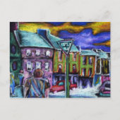Dingle town at dusus postkarte (Vorderseite)