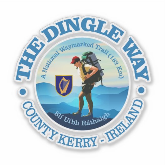 Dingle Way (C) Aufkleber (Vorderseite)