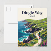 Dingle Way Irland Postkarte (Vorne/Hinten)
