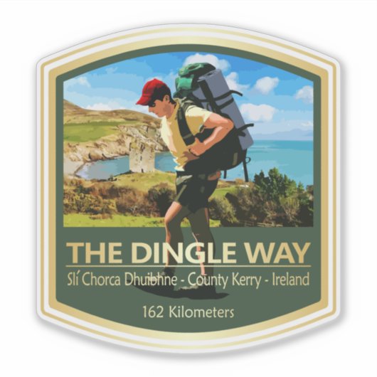 Dingle Way (PF) Aufkleber (Vorderseite)