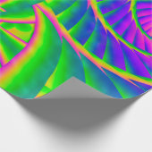 Dingleberries Psychedelic Fused Glass Geschenkpapier (Ecke)