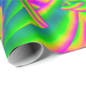 Dingleberries Psychedelic Fused Glass Geschenkpapier (Rolleneckpunkt)