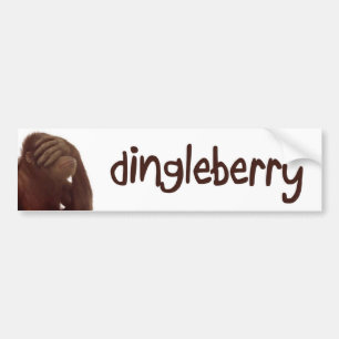 dingleberry autoaufkleber