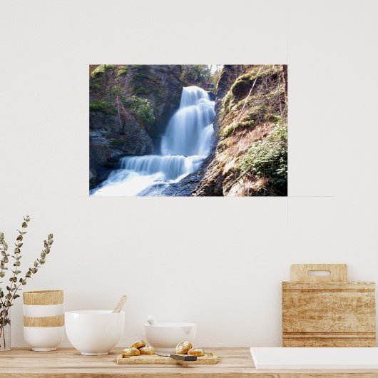 Dingman Falls @ Delaware Water Gap Poster (Küche)