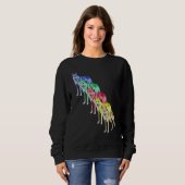 Dingo Australisch 2 Sweatshirt (Vorne ganz)