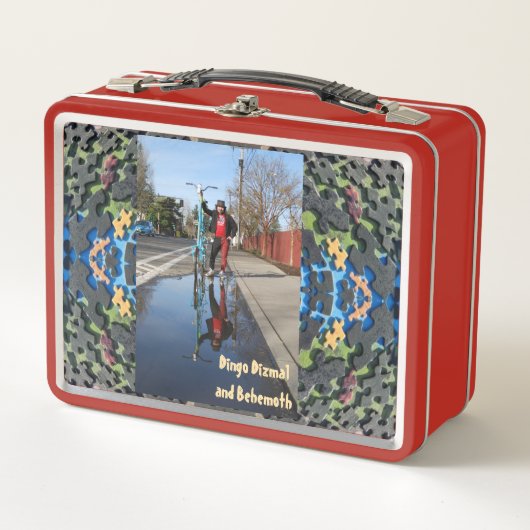 Dingo Dizmal-Lunchbox Metall Brotdose (Vorderseite)