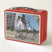 Dingo Dizmal-Lunchbox Metall Brotdose (Rückseite)