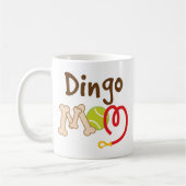 Dingo-Hundezucht-Mama-Geschenk Kaffeetasse (Links)