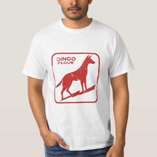 Dingo Mehl T-Shirt (Vorderseite)