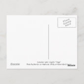 Dingo Postkarte (Rückseite)