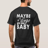 Dingo-Profil - Plakat-Rückseite T-Shirt (Rückseite)