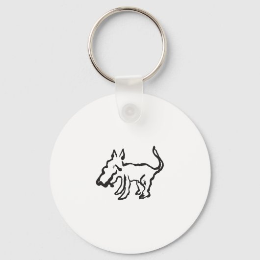 Dingo Schlüsselanhänger (Vorderseite)