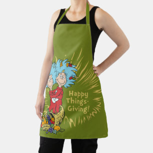 Dings Eins Dings Zwei Happy Things-Giving! Schürze