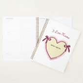 Dingus Bows & Heart Personalisiert Planer (Anzeige)