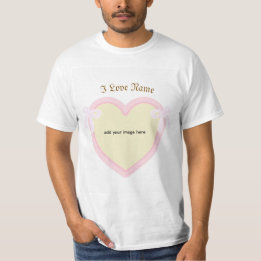 Dingus Bows & Heart Personalisiert T-Shirt