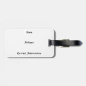 Dingus Heart and Lace Magnet Gepäckanhänger (Rückseite horizontal)