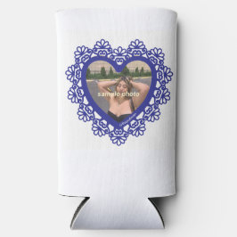 Dingus Heart Lace Rahmen Selters Dosenkühler