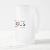 Dingus Mattglas Bierglas (VorderseiteRechts)