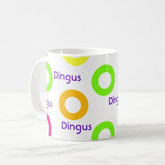 Dingus Tasse (Vorderseite Links)