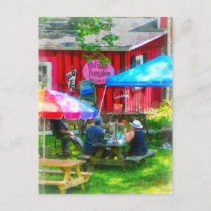 Dining Al Fresco Postkarte