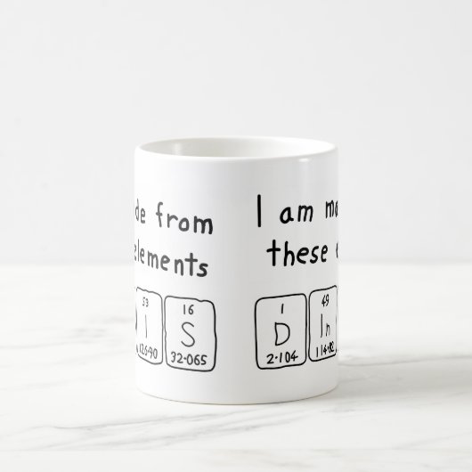 Dinis Periodenname Tasse (Mittel)