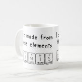 Dinis Periodenname Tasse (Vorderseite Links)