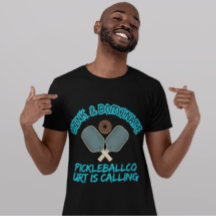 Dink & Dominate Pickleball Donut Sport Grafik