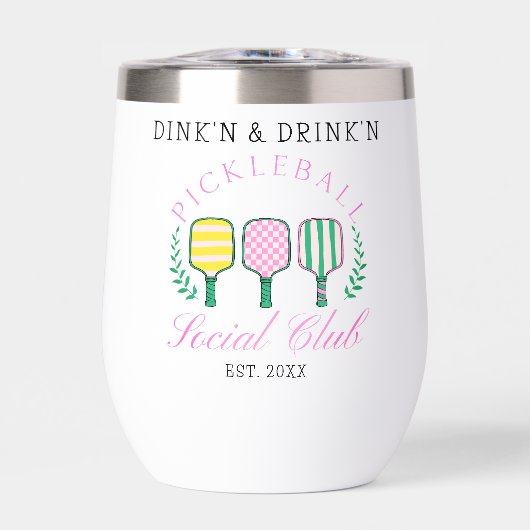 Dink Drink Pickleball Social Club (Vorderseite)