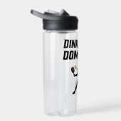 Dink Drive Dominate - Graphic Pickleball Statement Trinkflasche (Rechts)