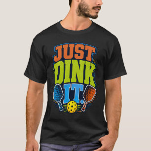 Dink Es Retro Pickleball Sport T-Shirt