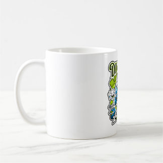 Dink Hart Lache Härter Pickleball-Typografie Kaffeetasse