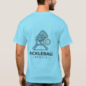 DINK OR DIE: Explosives Pickleball T-Shirt (Rückseite)