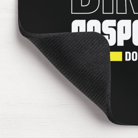Dink Resnsibly Don't Get Smashed Ckleball Gift  Mousepad (Ecke)