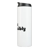 Dink Responsible - Funny Pickleball Gift Thermosbecher (Nach rechts gedreht)