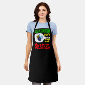 Dink Responsible - Funny Pickleball Schürze (Getragen)