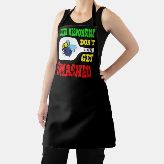 Dink Responsible - Funny Pickleball Schürze (InSitu)