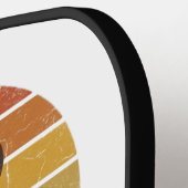 Dink Responsibly Funny Pickleball Schläger (Linke Seite)