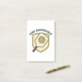  Dink Responsibly Post-it Klebezettel (Auf Schreibtisch)