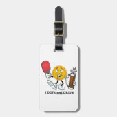 Dink u. Antrieb (PIckleball/Golf:) Gepäckanhänger (Vorderseite vertikal)