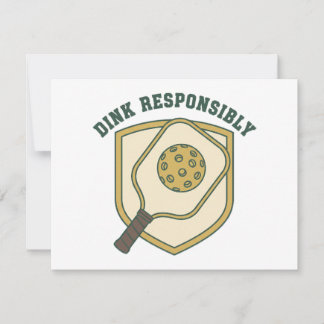 Dink verantwortungsvoll einladung