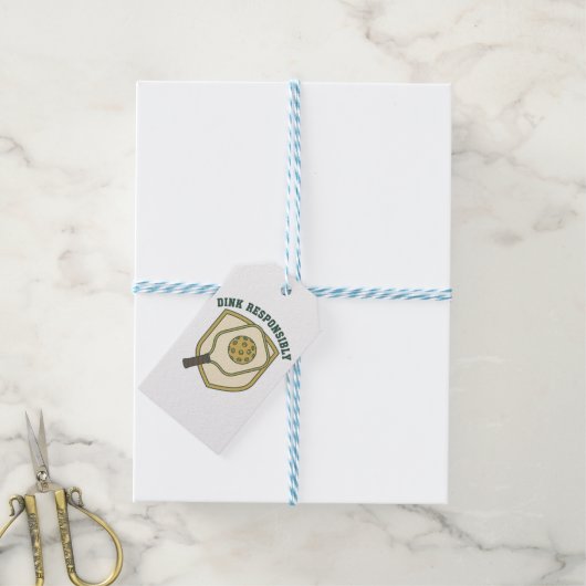 Dink verantwortungsvoll geschenkanhänger (Mit Garn)