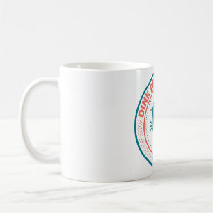 Dink Verantwortungsvoll Pickleball-Abzeichen-Emble Kaffeetasse