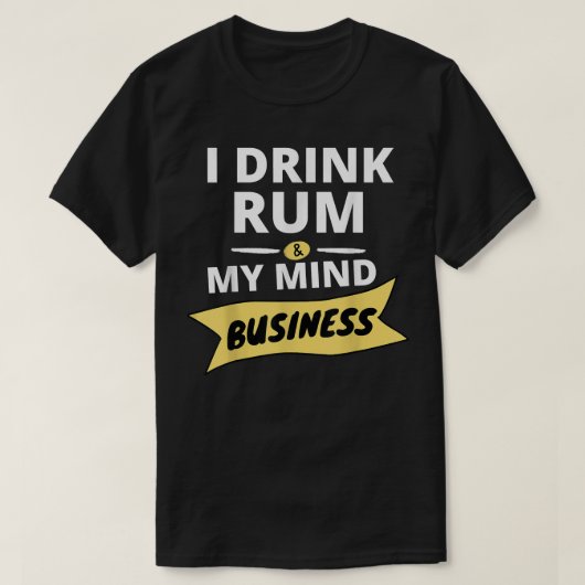 Dink Water und Mind My Business Soca tee Carniv (Design vorne)