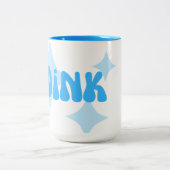 DINK ZWEIFARBIGE TASSE (Mittel)