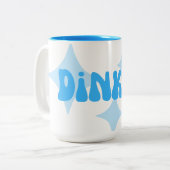 DINK ZWEIFARBIGE TASSE (Vorderseite Links)